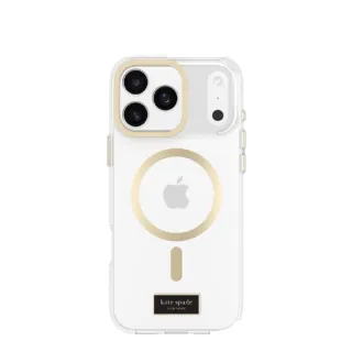 【KATE SPADE】iPhone 17系列 MagSafe 精品手機殼 經典透明支架款