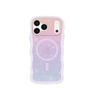 【KATE SPADE】iPhone 17系列 精品磁吸防摔殼 粉彩紫