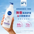 【NIVEA 妮維雅】新品上市★極潤低敏修護乳液-無香版500ml(身體乳液/溫和舒緩/乾燥敏感)