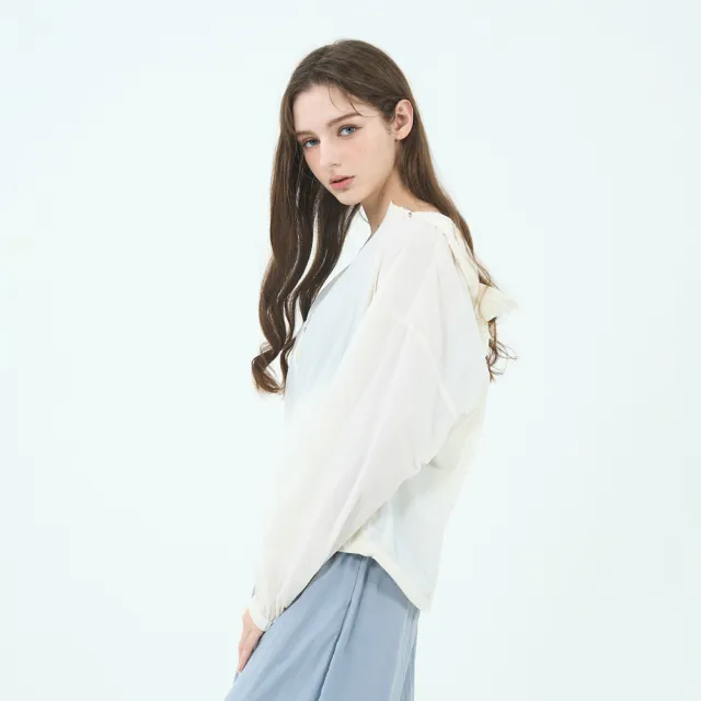 【GIORDANO 佐丹奴】男女裝 抗UV涼感輕薄外套 輕薄襯衫(多色任選 春夏特推)