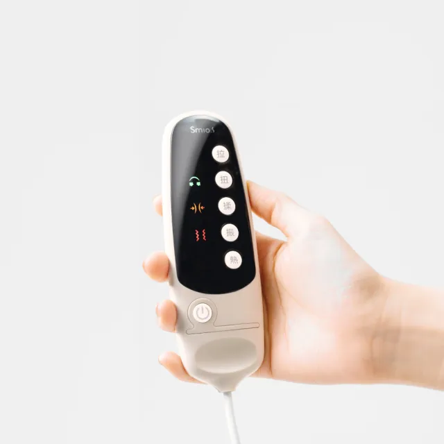 【Lisscode】小舒腰 美體拉伸按摩器 腰部伸展器 背部伸展器(氣囊拉伸/揉捏按摩/震動熱敷)