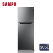 【SAMPO 聲寶】58H快配momo獨家★205公升一級變頻右開雙門冰箱(SR-M21D)