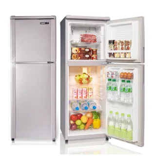 【SAMPO 聲寶】58H快配140公升一級能效經典品味系列定頻雙門冰箱(SR-C14Q-R6)