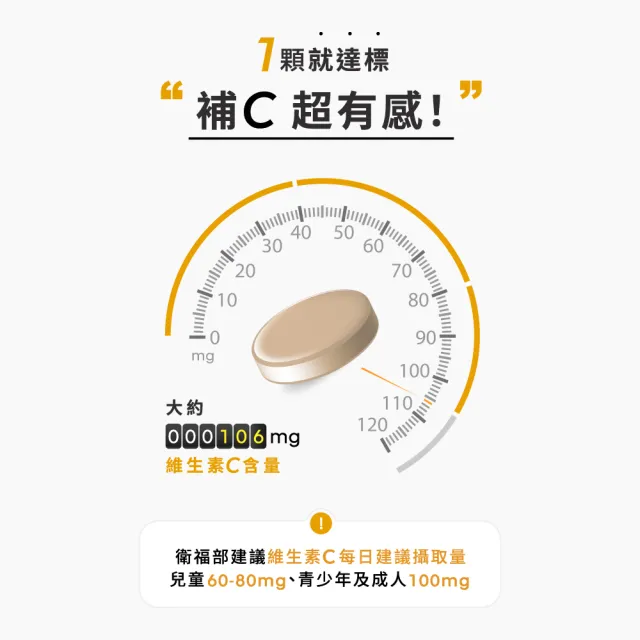 【Wedar 薇達】卡曼橘天然維他命C 6盒組(30顆/盒.抵禦必備.足量天然C.植物萃取)