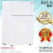 【Kolin 歌林】58H快配momo獨家★90公升一級能效定頻右開雙門小冰箱 雪亮白/一鍵除霜(KR-SE20958A)