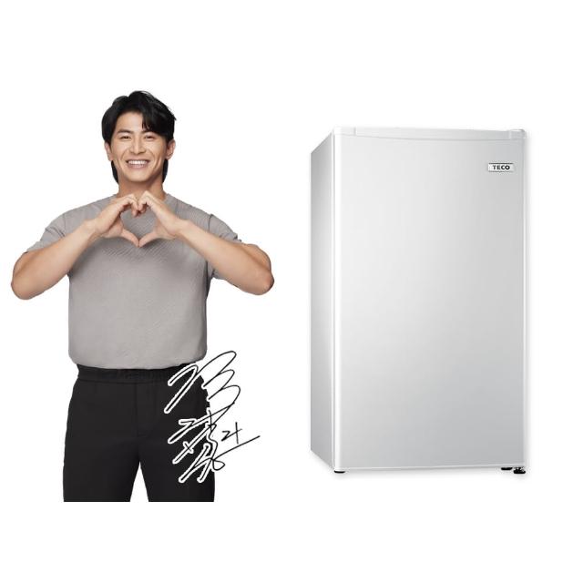 【TECO 東元】99公升 一級能效右開單門小冰箱(R1091W)