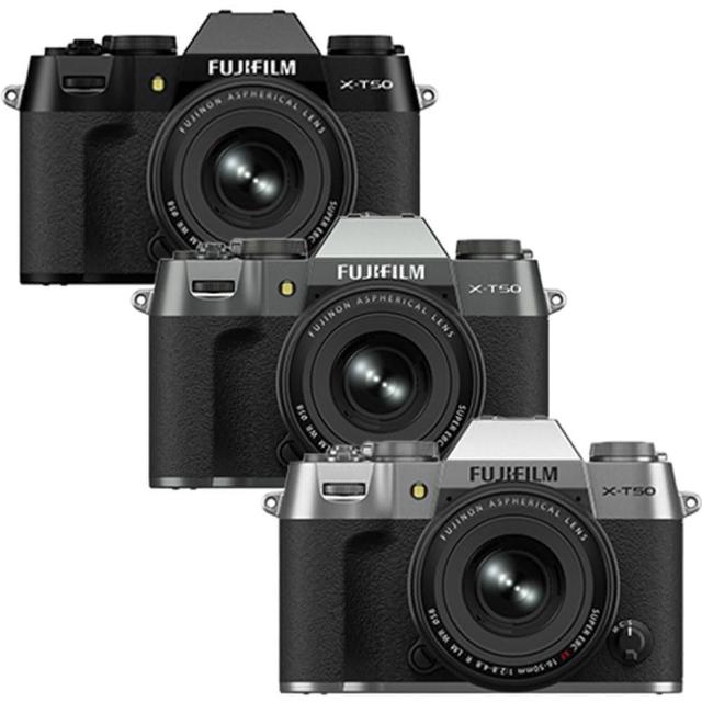 【FUJIFILM 富士】X-T50 BODY 單機身(XT50 公司貨 128G全配組)