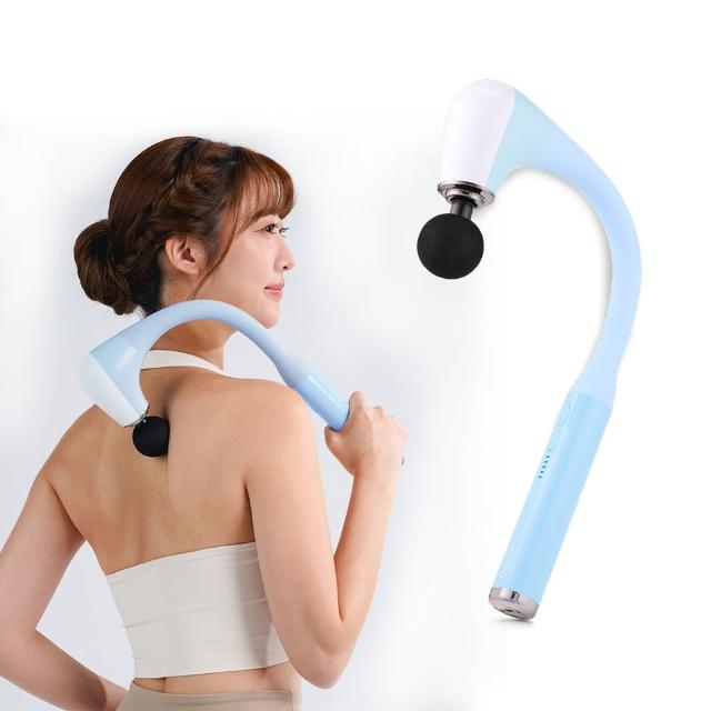  輝葉 HY-10566 Xmini藍勾勾按摩槍，藍色系設計，專為頸部、肩部、手臂、腰部、大腿、小腿提供震動式深層按摩。充電式電源，5V電壓，定時功能方便使用。本體尺寸34.6x21.1x5.9cm，淨重僅500g，輕巧易攜。BSMI認證R32600，保固1年，中國製造。個人衛生用品，一經拆封使用影響退貨許可權。舒緩肌肉疲勞，提升生活品質！ 