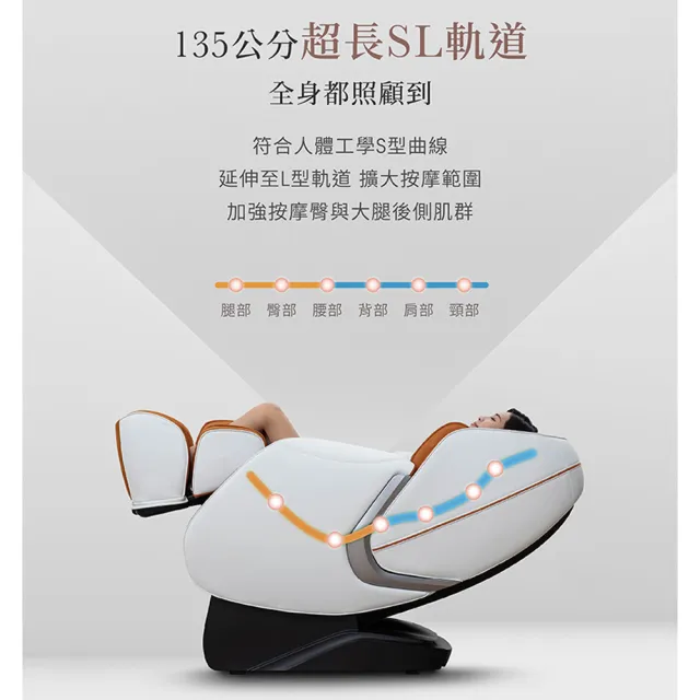【輝葉】商務艙PLUS零重力按摩椅(身形偵測/腳底按摩 HY-5013)
