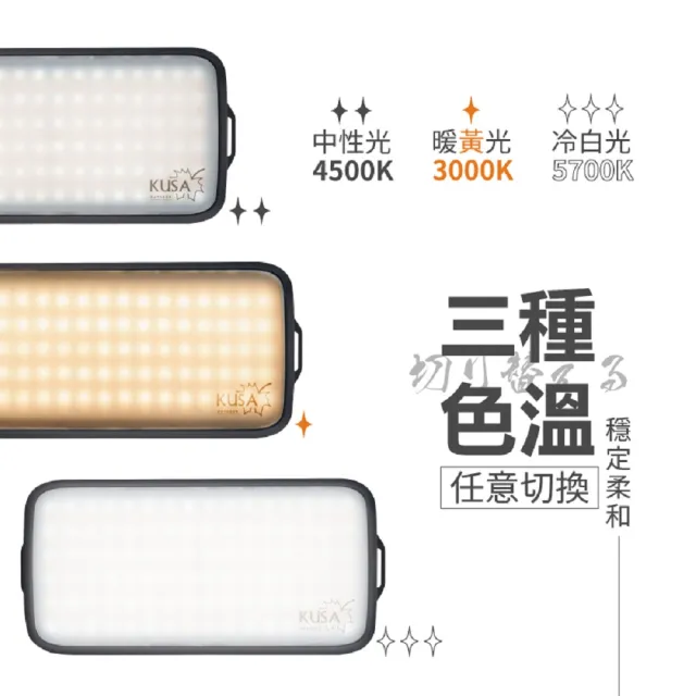 【KUSA OUTDOOR】LED露營照明燈 露營必備 照明 露營燈 工作燈 露營燈 釣魚 野外 LEDKA-DO88(送收納盒)