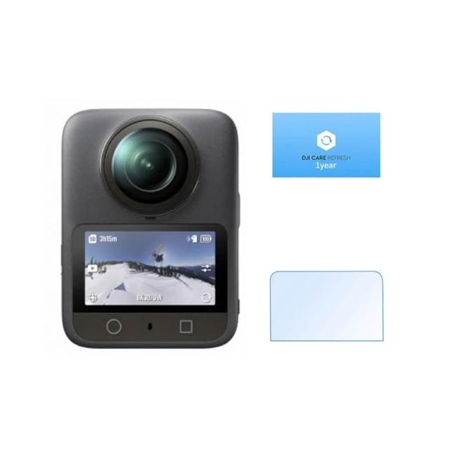 【DJI】OSMO 360 暢拍套裝 全景相機/運動相機|1英吋CMOS|+ 一入組鋼化膜+1年版Care(聯強國際貨)