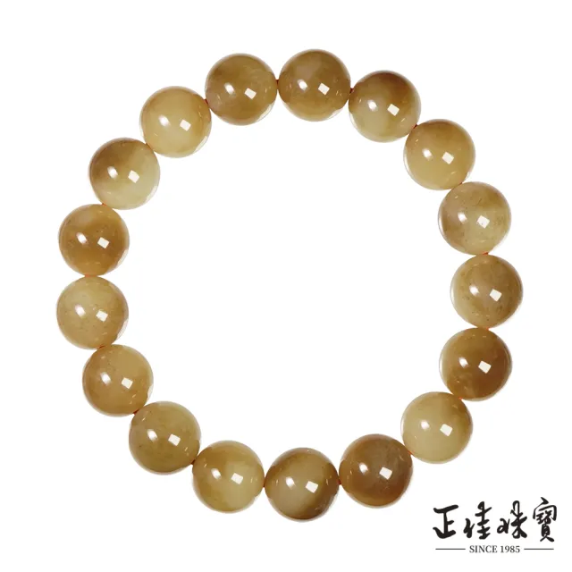 【正佳珠寶】和田玉 頂級且末糖白料 11.4-11.8mm 和田玉手珠