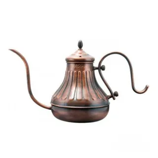 【Kalita】銅製宮廷手沖壺-900ml(咖啡細口壺)