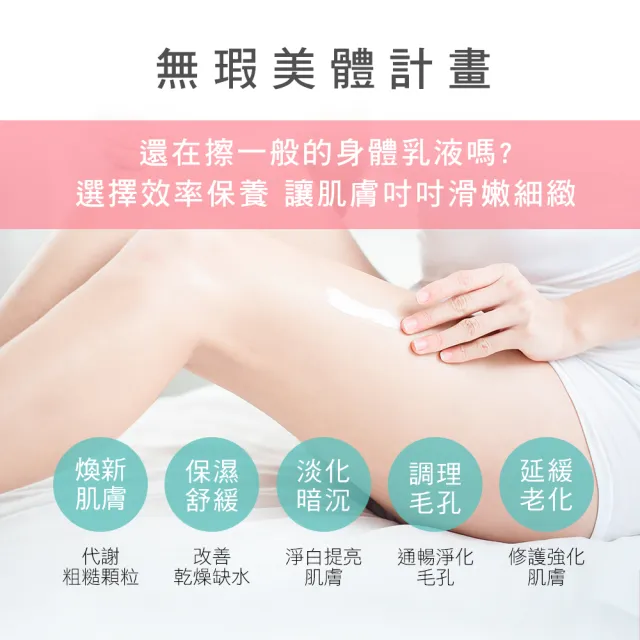 【St.Clare 聖克萊爾】10%果酸煥白美體乳100ml(身體乳)