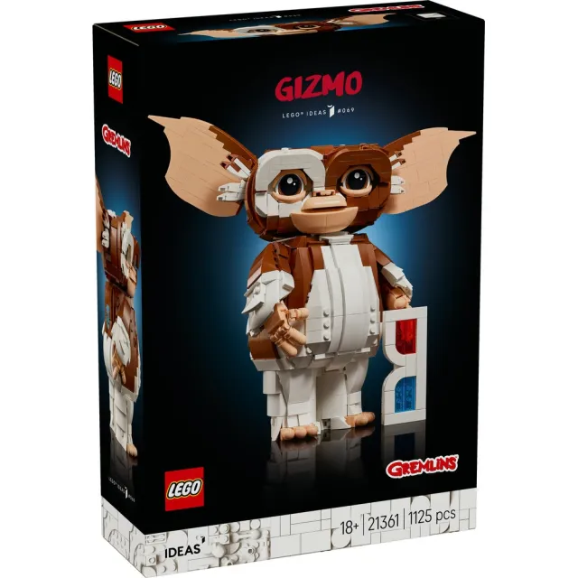 【LEGO 樂高】Ideas 21361 小精靈：Gizmo(魔怪玩偶 居家擺設 玩具 積木)