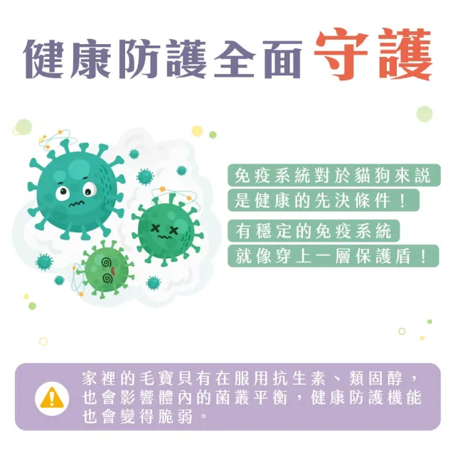 【GOODMO 歸毛家族】免疫寶*1 美國專利魚油粉 法國初乳蛋白 綜合營養顆粒(寵物 保健品 免疫力 貓 狗)