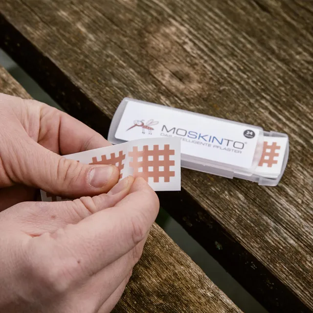 【德國MOSKINTO】魔法格醫療用貼布 便攜款1盒(24貼/盒 未滅菌/蚊蟲叮咬/止癢/消腫)