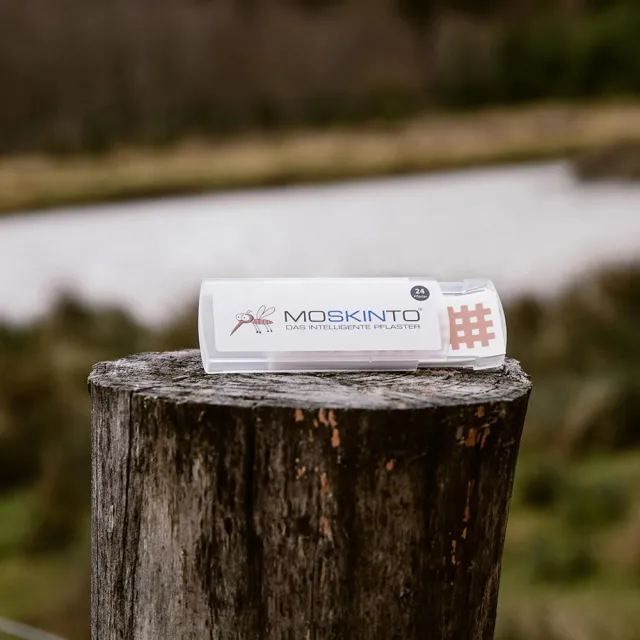 【德國MOSKINTO】魔法格醫療用貼布 便攜款1盒(24貼/盒 未滅菌/蚊蟲叮咬/止癢/消腫)