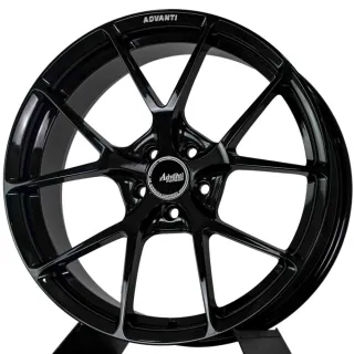 【Advanti】鍛造鋁圈 FORGED AFG01 18吋 ET40 亮黑 PCD:5*114.3 輪圈 四入組 送安裝(安托華)