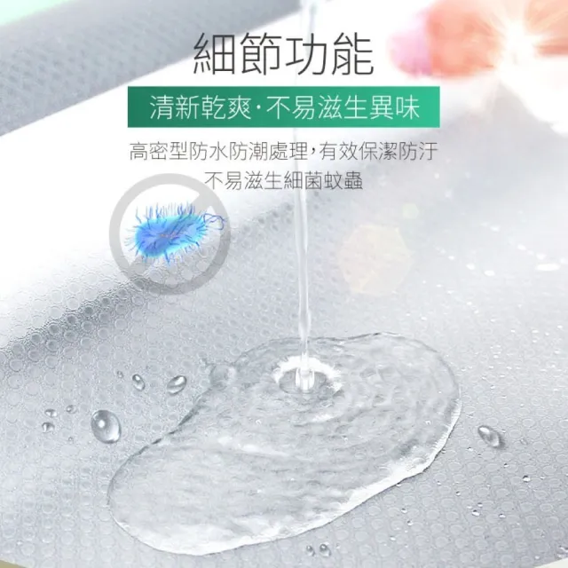 【JOHN HOUSE】森林香清新防塵墊 防潮防霉自由裁切 除臭櫥櫃墊 衣櫃墊 抽屜墊 防滑墊(基本款30x300cm)