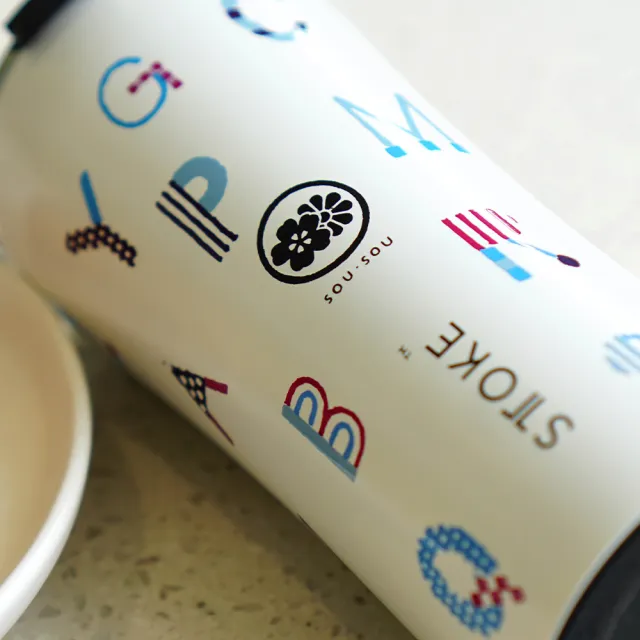 【STTOKE】精品陶瓷保溫杯 16oz/460ml SOU.SOU 聯名款(陶瓷塗層/防漏隨行/多色可選)