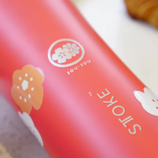 【STTOKE】精品陶瓷保溫杯 16oz/460ml SOU.SOU 聯名款(陶瓷塗層/防漏隨行/多色可選)