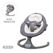 【Mibobebe】一鍵安裝LED多功能電動嬰兒搖椅-2色(護脊設計 可坐可躺 觸控面板 藍芽音樂)