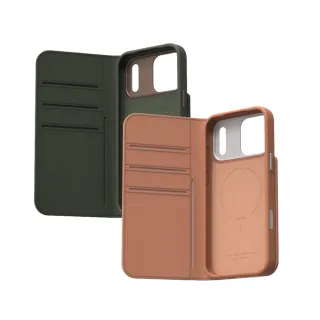 【moshi】Overture 磁吸可拆式卡夾型皮套  for iPhone 17 Pro Max(兼容MagSafe 手機殼)