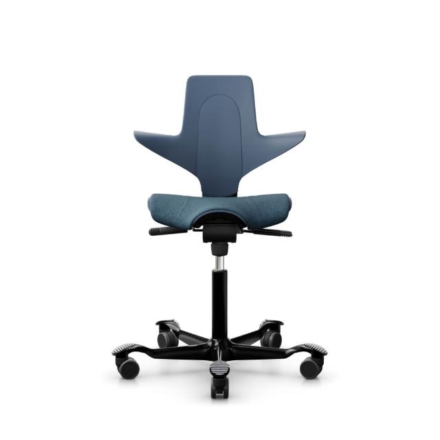 【HAG】ystore雅浩家具 Capisco Puls 夕霧藍 人體工學椅(雙11限定、辦公椅、工作椅、職人椅)