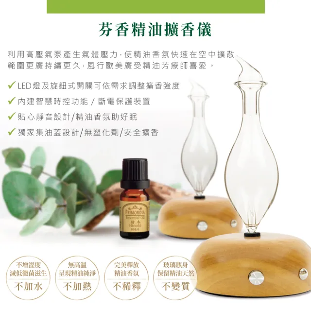 【安美生醫X長庚生物科技】真原精油楊定一博士推薦組(擴香儀1台+複方精油*3瓶組)