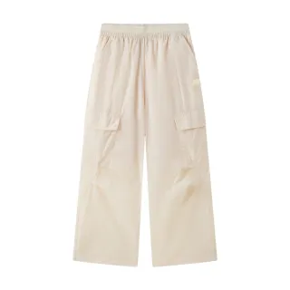 【NEW BALANCE】NB 童裝梭織長褲_7TF2305TIV_女童_米杏色