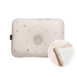 【GIO Pillow】雙淇淋冰涼透氣護頭型枕S/M號 2種尺寸(嬰兒枕頭 新生兒枕頭 水洗枕頭 透氣枕 涼感枕)