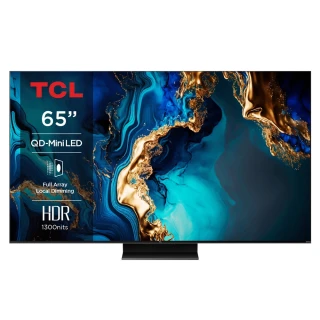 【TCL】58H快配★65型 4K QD Mini LED 120Hz Google TV 量子智能連網液晶顯示器-基本安裝(65QM8B)