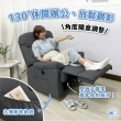 【巧屋家居】帕米奧 貓抓皮 坐墊獨立筒電動單人沙發躺椅(懶人沙發 孝親椅 美容椅 休閒椅 長照機構首選)