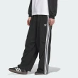 【adidas 愛迪達】Parachute Pant 男款 黑色 寬鬆 透氣 降落傘褲 休閒 長褲 KC2638
