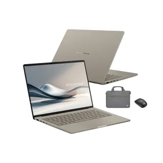 【ASUS】筆電包/滑鼠組★14吋Copilot+PC AI筆電(Zenbook A14 UX3407QA/Snapdragon X X1-26-100/32G/1TB/W11