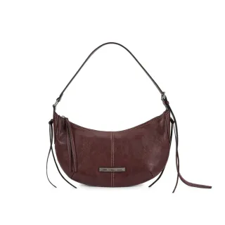 【MATIN KIM】官方旗艦 月弧造型流浪包(棕色)