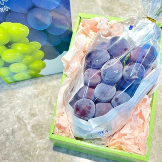 【舒果SoFresh】日本貓眼葡萄單房禮盒 中秋送禮(1串/約500-600g/禮盒)