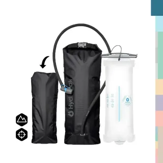 【HydraPak】HYDRASLEEVE RESERVOIR 3L 可拆式保冷水袋組(隔熱/保冰/可拆式/登山露營)