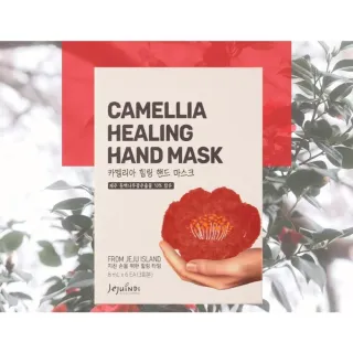 【Jejuindi 濟州】山茶花嫩白手膜｜修護嫩白 溫和去角質 3雙/盒*1盒(官方)