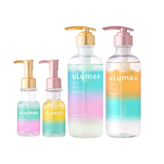 【ulumee官方直營】胺基酸護色保濕洗髮精/潤髮乳/護髮油2入組(保濕修復 固色 護髮膜 護髮乳 護髮素)
