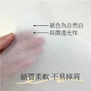 【CLEAN 克林】輕薄白棉紙 38x53cm 100張/包(包裝紙 襯衣紙 雪梨紙 內襯紙 服飾包裝 包衣服 薄棉紙 包鞋紙)