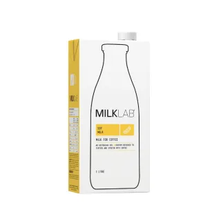 【MILKLAB】嚴選豆奶1000ml_3入組(植物奶 豆奶)