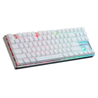【Cherry】Cherry 無線三模 MX8.2 PRO TMR TKL 白 魔晶磁軸(RGB 鍵盤 無線三模 熱插拔 磁軸 TKL 白 電競)