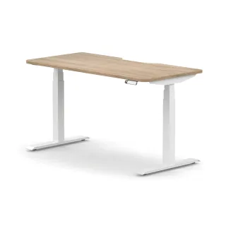 【MOTTI】電動升降桌｜Ceffio 180x80cm 高承重雙馬達/三節式方管/送宅配組裝(書桌/辦公桌/工作桌)