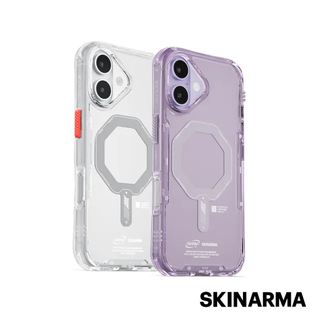 【Skinarma】iPhone 17 6.3吋 Saido低調風格磁吸防摔手機殼 附扣具