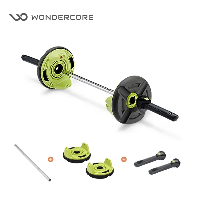 【Wonder Core】Genius 終極鍛鍊組(健腹輪/伏地挺身/扭腰機)