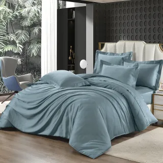 【Grace Life】60支素色100%天絲兩用被床包組 日旅系列(單人/雙人/加大 均一價)