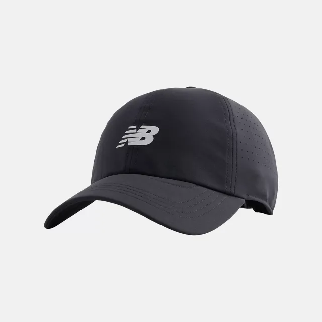 【NEW BALANCE】NB Hat 休閒帽  棒球帽 鴨舌帽 透氣 運動 男款 女款 黑色(LAH00143BK-F)