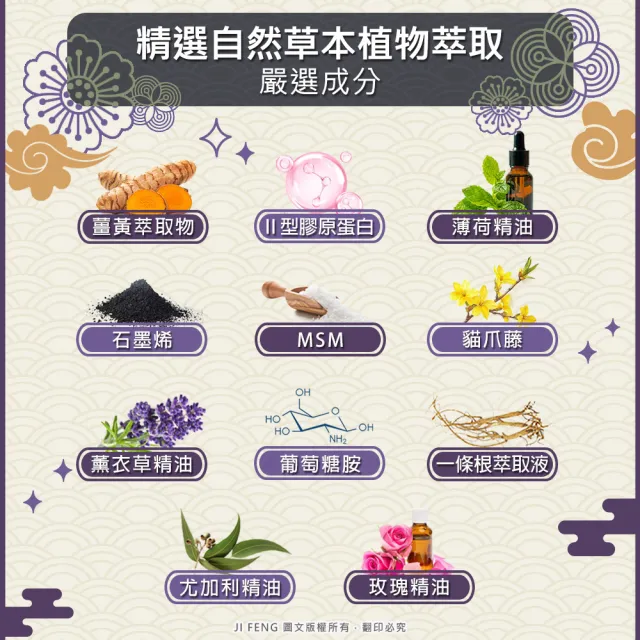 【王金牌】金門一條根薰衣草涼感舒緩精油貼布 10入(量販包/共100片)